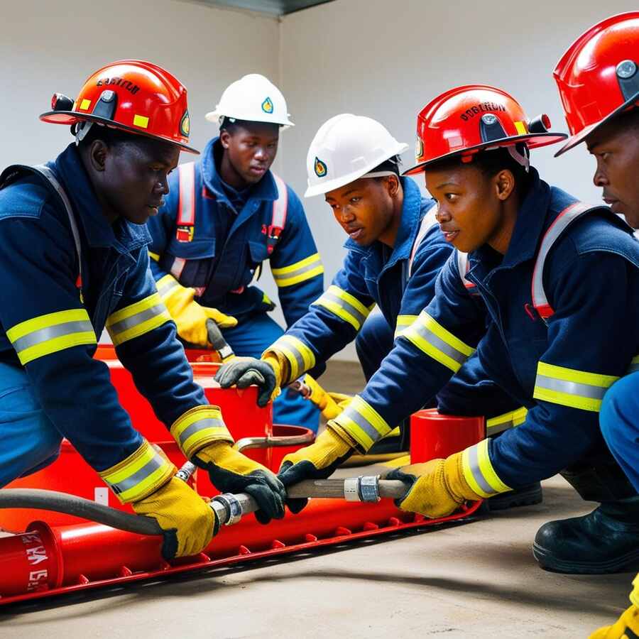 First Aid training illustration for Health & Safety Compliance